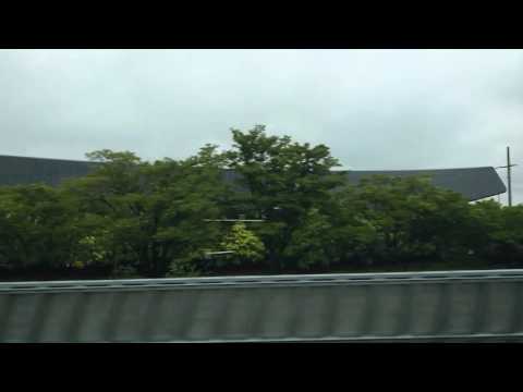 東海道新幹線から見たソーラーアーク