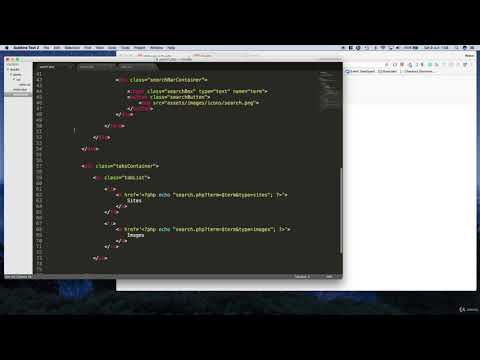 Google Search Engine Clone Project - Part 17 [Displaying the active tab]