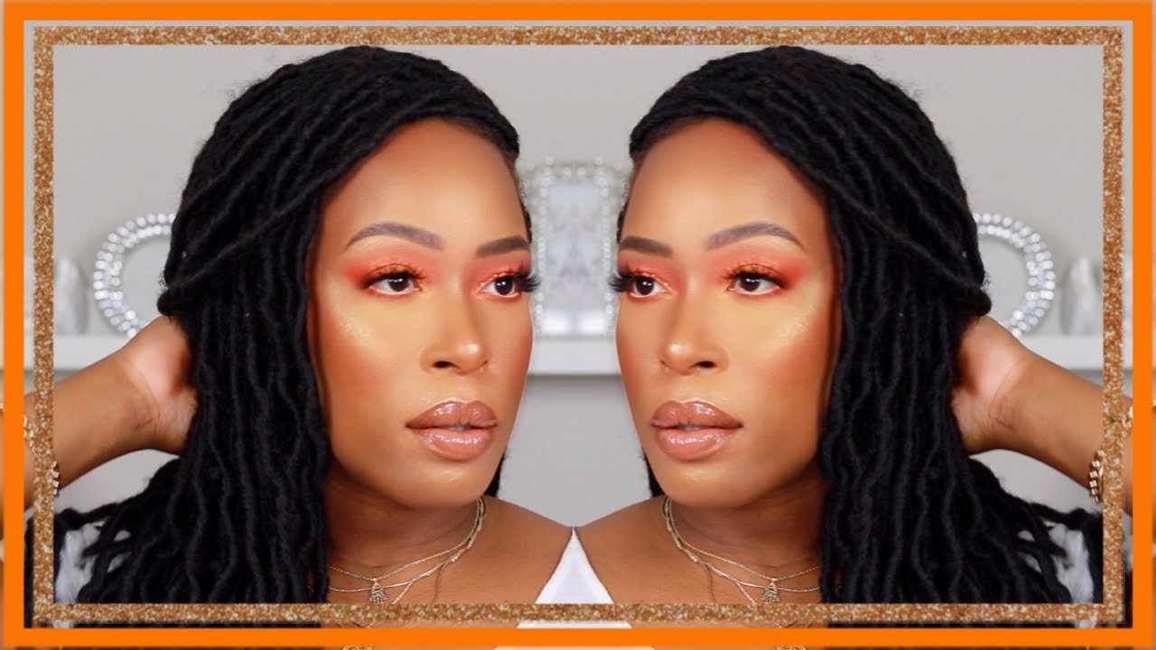 Neon Orange Glitter Eyes -Summer Time FLY | MYLOLABELLA