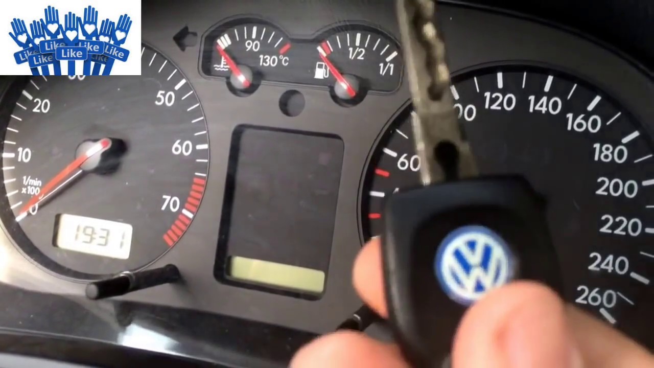 Vw Golf 4 Service Zuruckstellen
