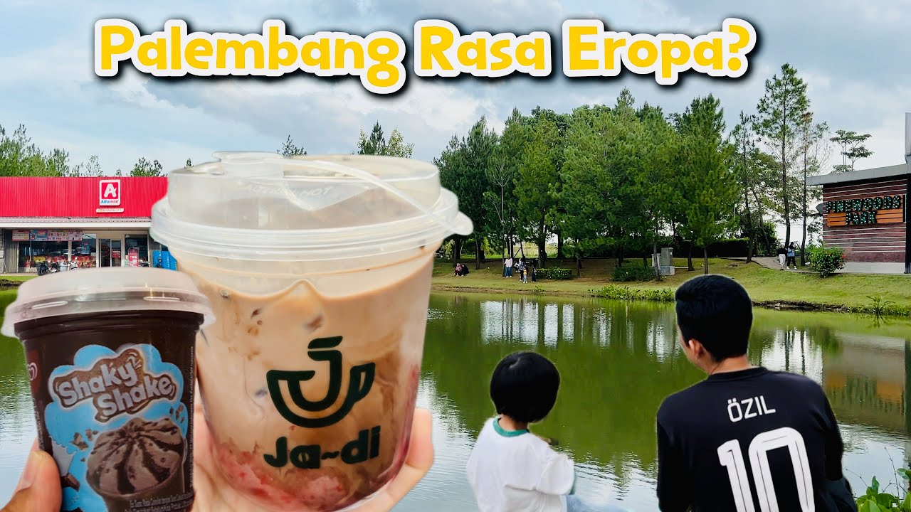 SPOT NYORE TERBAIK DI PALEMBANG! 😍 JAJAN DI ALFAMIDI & JALAN-JALAN SERU DI PINEWOODS