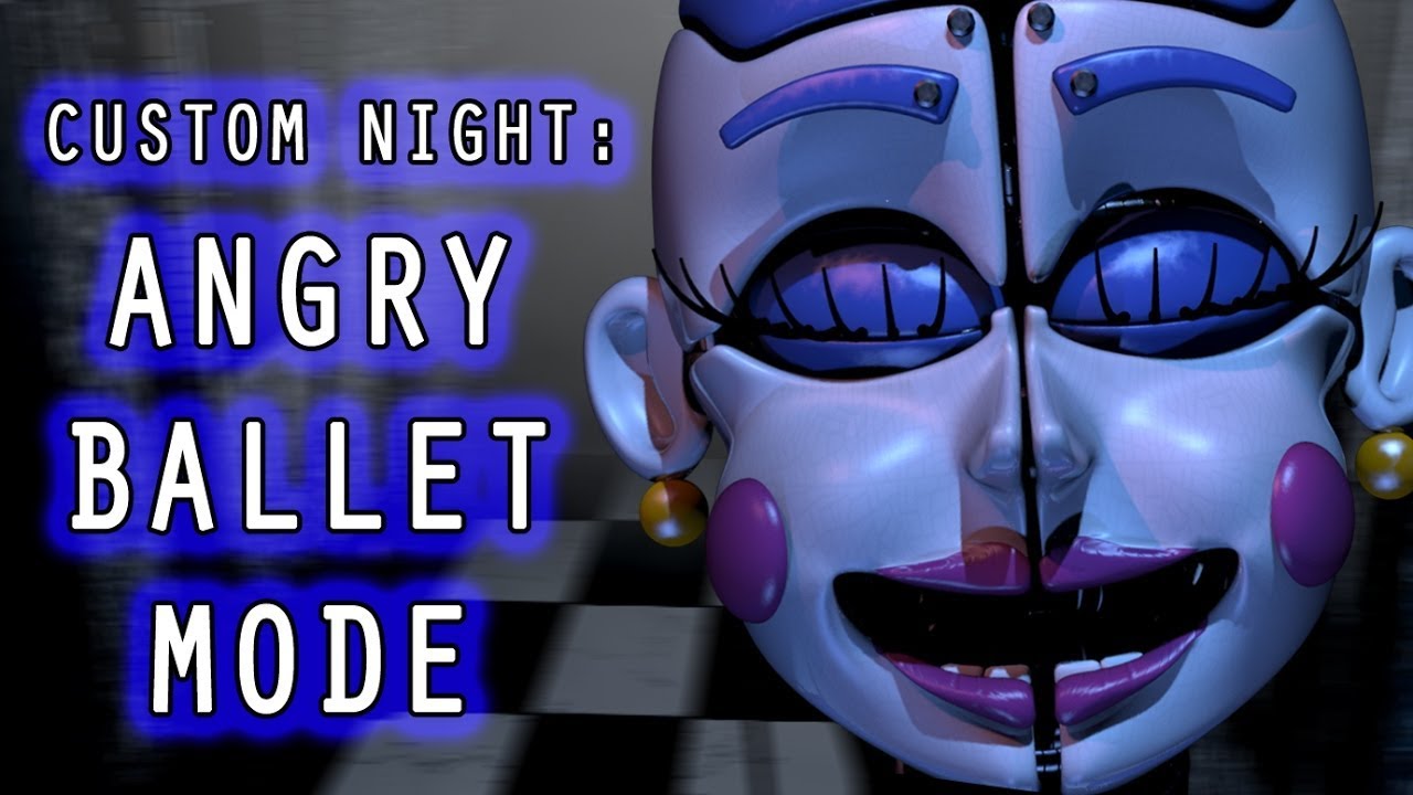 FNAF Sister Location Challenge 1 Angry Ballet - YouTube