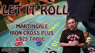 $25 TABLE STRATEGY to try to win at craps- IRON CROSS PLUS - Can be scaled to $5, $10 or $15 table.