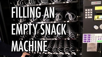 How to Fill an Empty Snack Machine
