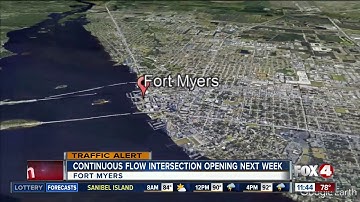 Continuous flow intersection opening next week