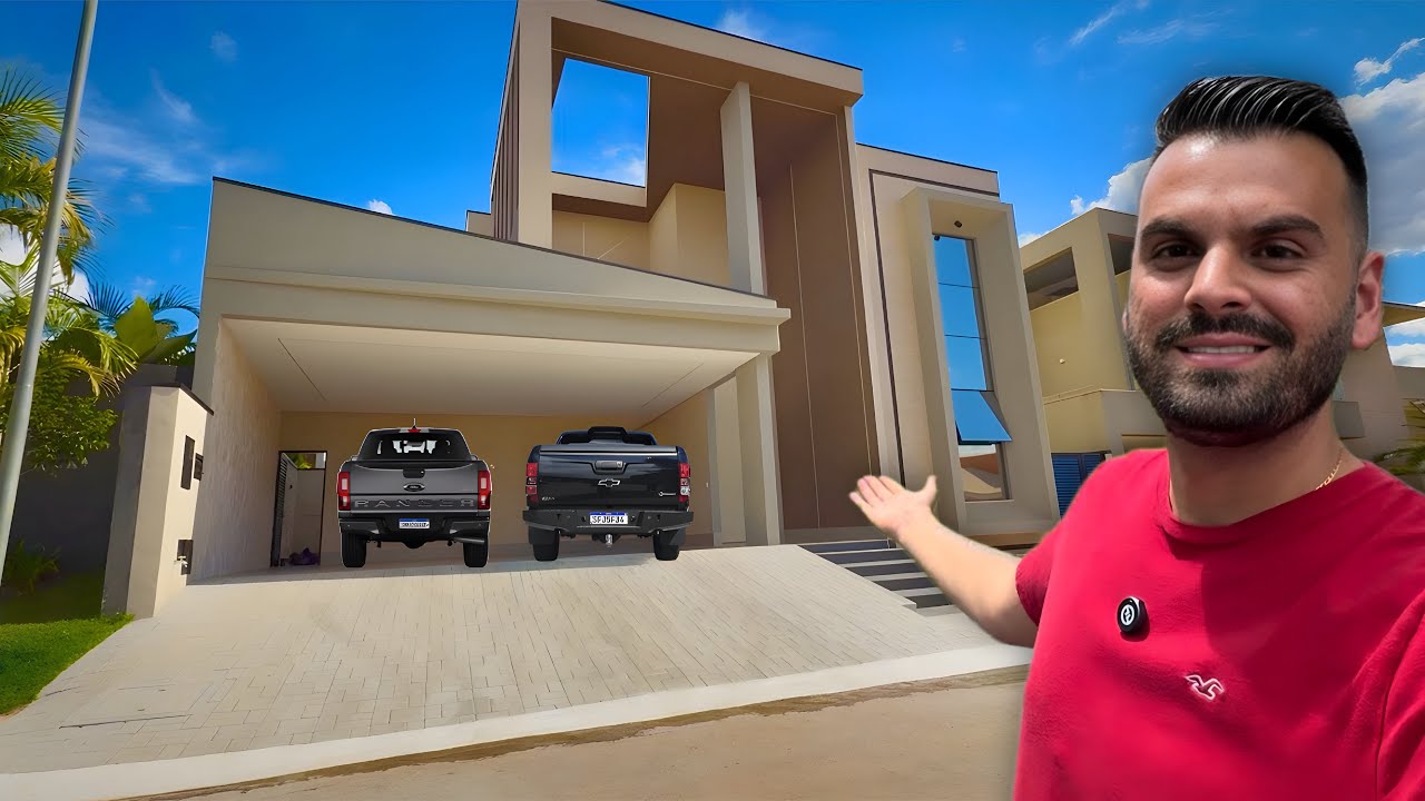 CONHECI A CASA DO MEU SÓCIO NO CONDOMÍNIO DE LUXO