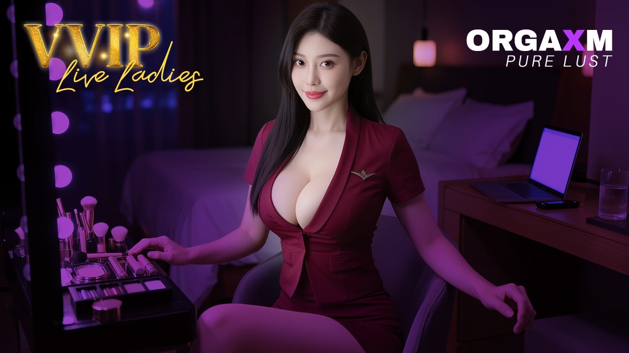 [18+] 💜 SLOW BURN SONG | 👑LIVE VVIP GIRLS - Whispers Beneath the Neon Sky | Sensual Music Track