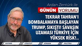 Tekrar Tahrani Bombalamaya Başlayan Trump, Sikişti Savaşin Uzamasi Türki̇ye İçi̇n Yüksek Ri̇sk..