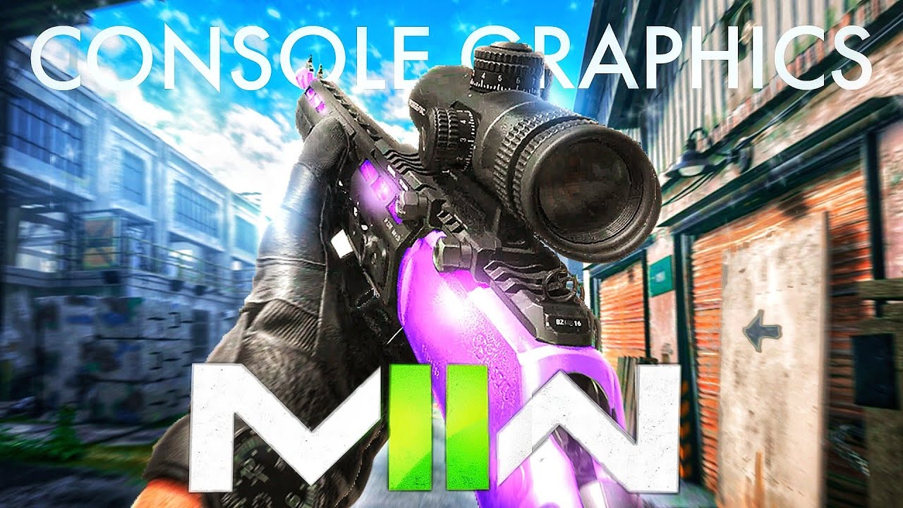 The BEST Console Graphics Settings for Modern Warfare 2! 😍 (Playstation & XBOX)