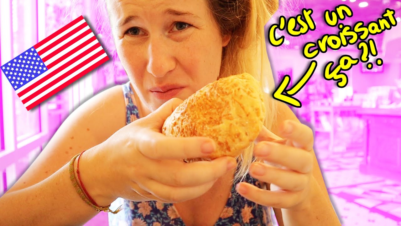 JE TESTE LES CROISSANTS AUX ÉTATS-UNIS (c'est scandaleux)