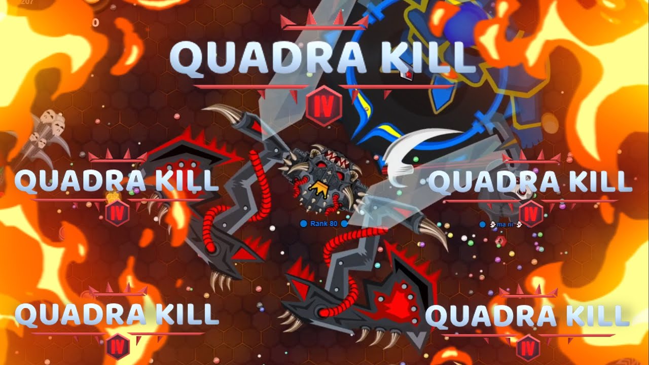 Cơn Mưa QUADRA KILL Ngày Nhà Vua Trở Lại | Evowars.io