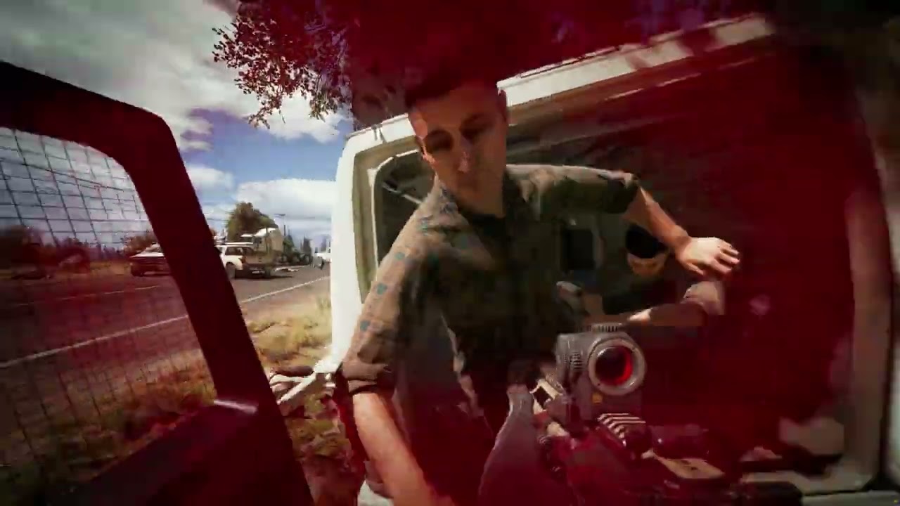 Far Cry 5 no hud hard difficulty gameplay
