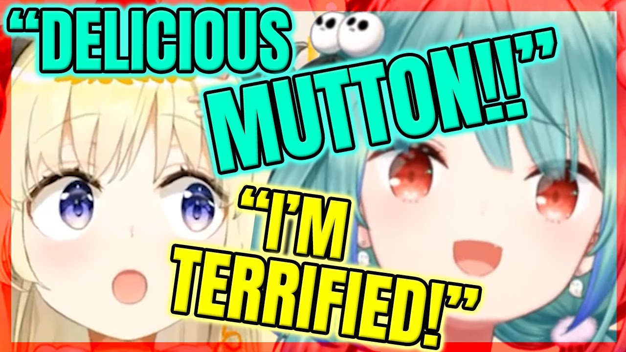 【ENG Sub】Watame GOT TERRIFIED by RUSHIA!! *Both POVs* - Minecraft 【Hololive】