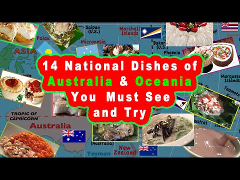 National Dishes of Australia and Oceania Countries