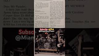 #kiss #paulstanley #acefrehley #genesimmons #petercriss #rock #guitar  #miamibassplayer #shorts