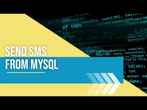Send SMS from MySQL