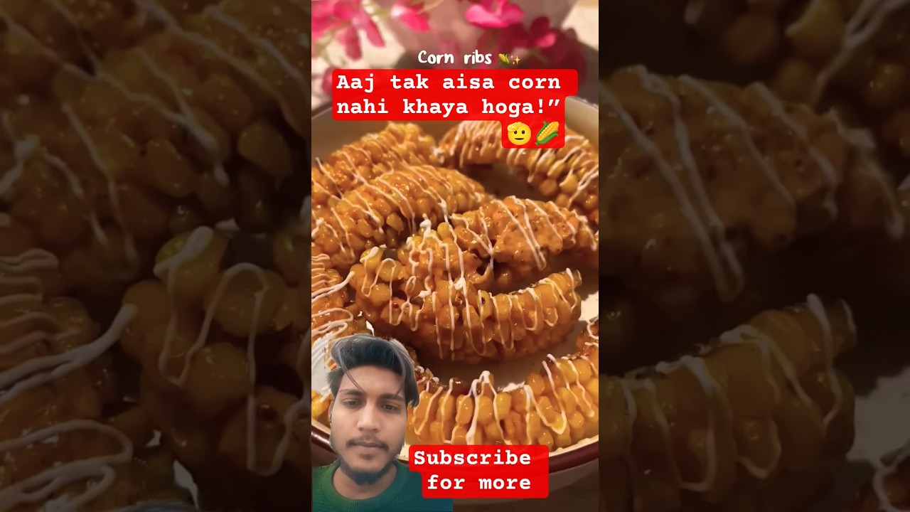 Crispy Corn Ribs in 30 Sec! 😱🔥 