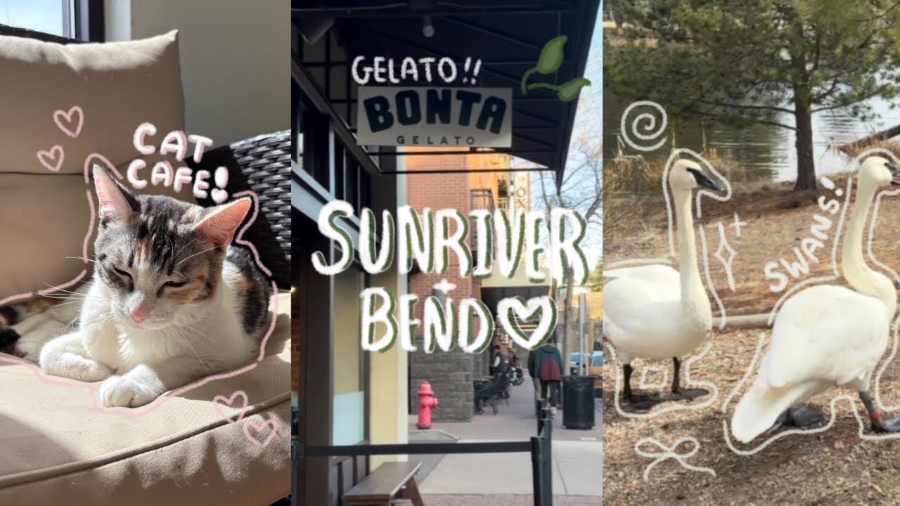 shoujo diaries 🎀🏞️: 3 day weekend at sunriver resort! mini adventures in bend
