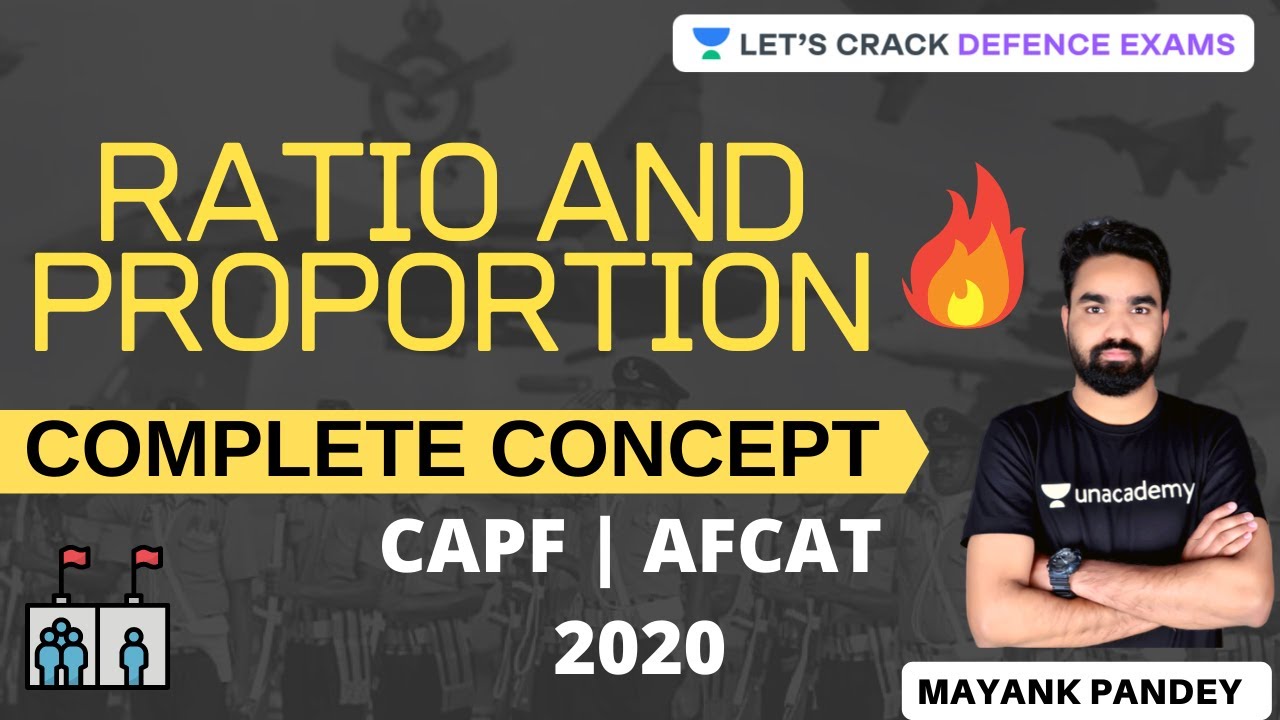 Ratio And Proportion  |100 Days Study Plan for CDS/CAPF 2020 | Mayank Pandey