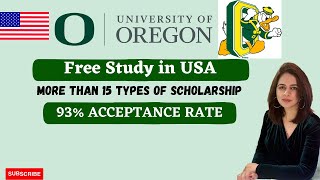 Free Study in USA/ University of OREGON/ Benefits/Application Process/Detailed Video