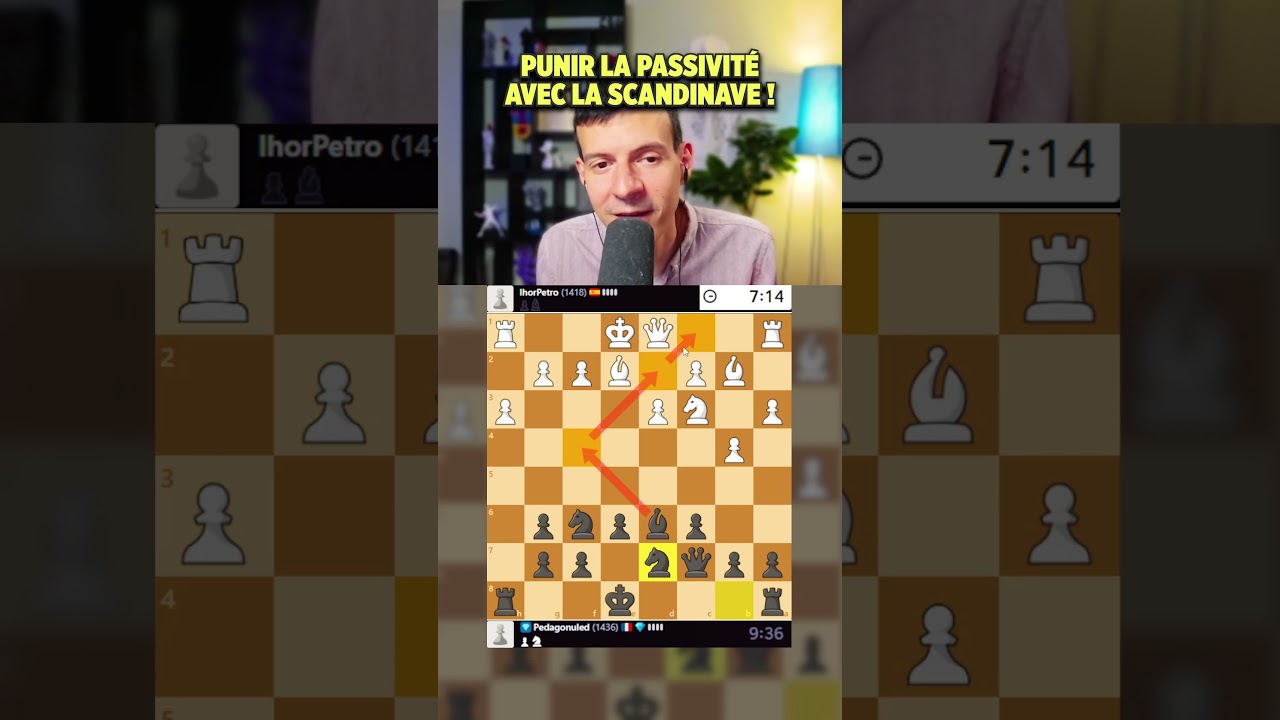 Je punis ce joueur passif avec ma Scandinave facile !