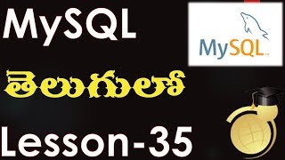 aggregate or group functions in mysql - Telugu-Lesson-35