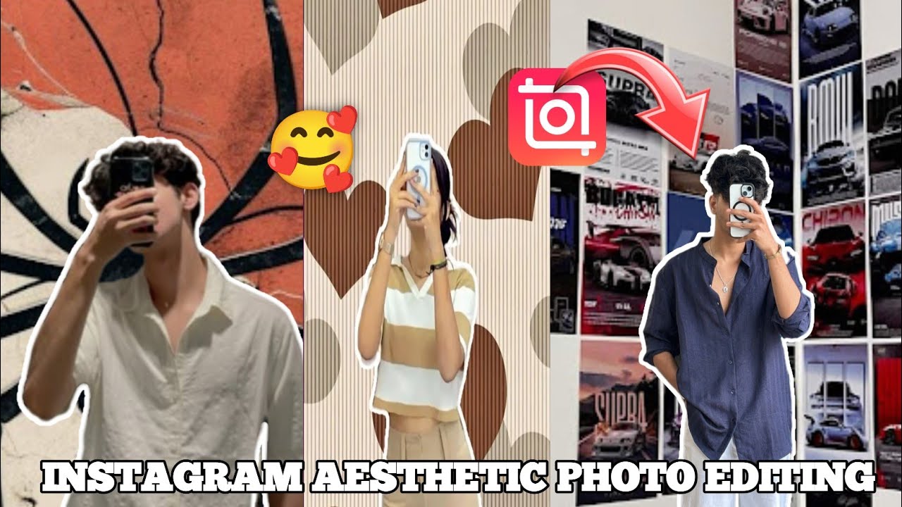 Instagram Trending Aesthetic Photo Editing Tutorial in Inshot | Aesthetic Background Photo Editing