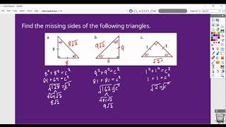 Ch4.4 Special Triangle Pattern (45-45-90)