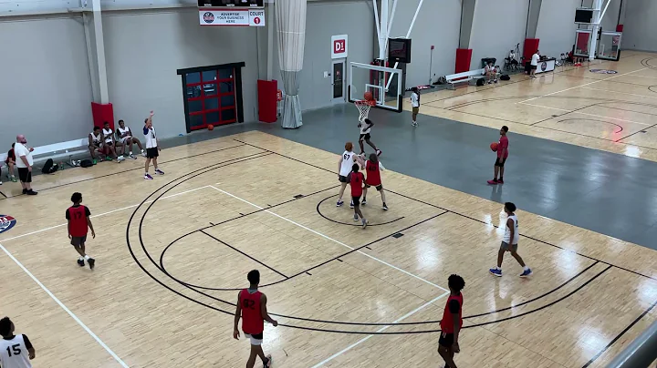 2024 forward Joseph Norris shows skills at THE TEST