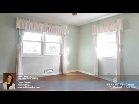 1492 Cindy Ln, Des Plaines, IL home video tour