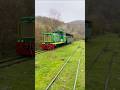 Экскурсионный поезд на горной узкоколейке #Tourist #mountain #railway #train #travel #mountains