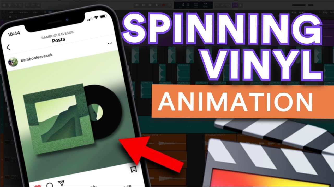 How to Animate a Spinning Vinyl in Final Cut Pro X [FCPX Tutorial