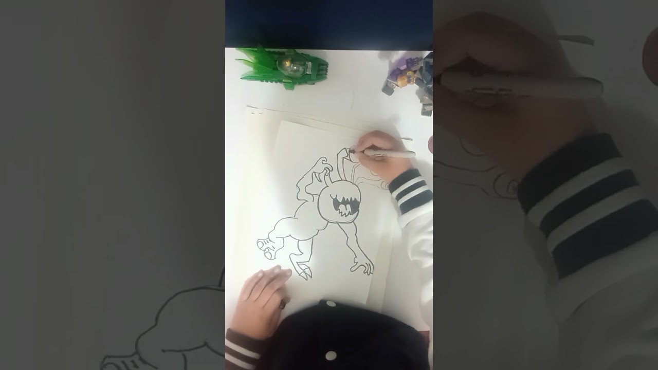 How to draw an alien