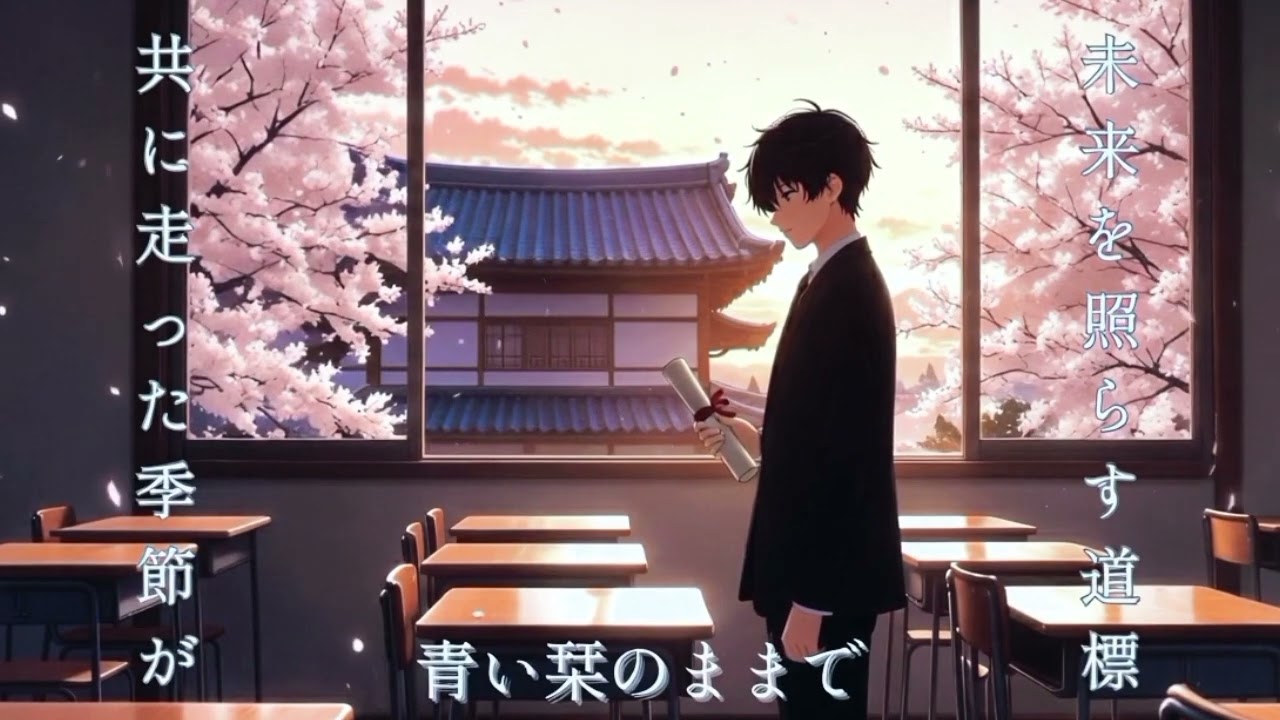 青い栞のままで 〜僕らの青い春への感謝〜 | Japanese Graduation SongStaying as a Blue Bookmark — A Thank You to Our Youth