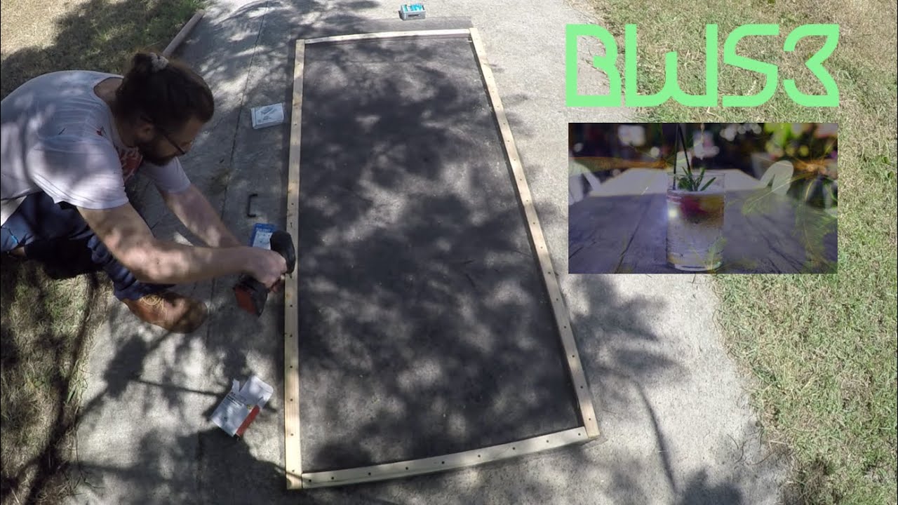 How to build a strong easy screen door - full build - YouTube