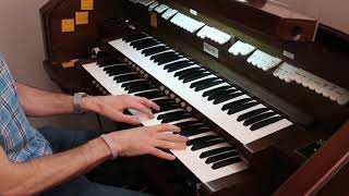 Allen Organ 301-B quick demo w/ Bach, Widor