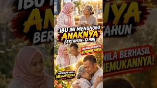 membantu seorang ibu bertemu kembali sama anak nya yang tidak pulang bertahun tahun