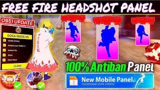 Free Fire Panel Mobile 🔥 FF Antiban Panel OB51 | Free Fire Hack New 😈Free Fire Injector 🔥 FF Panel