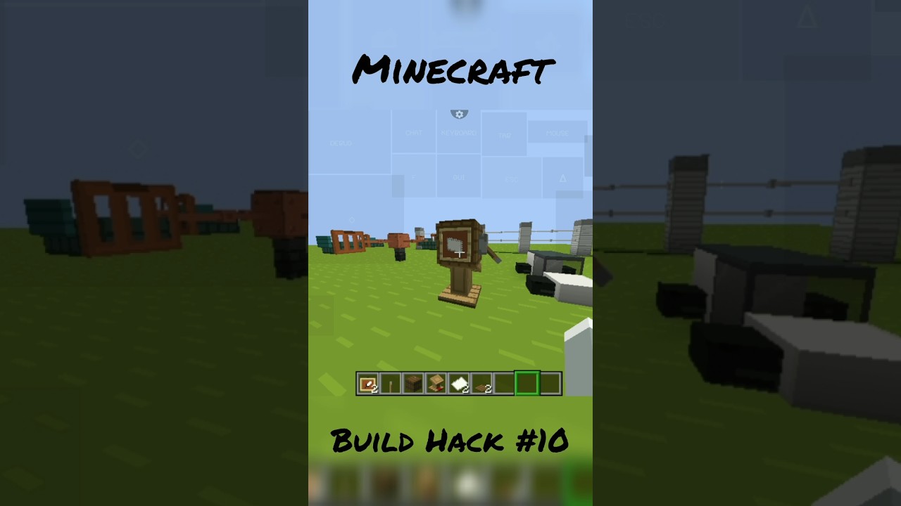Minecraft Build Hack #10 Mailbox 