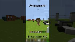 Minecraft Build Hack #10 Mailbox #minecraft #buildhacks #lifehacks #viralvideo #shorts