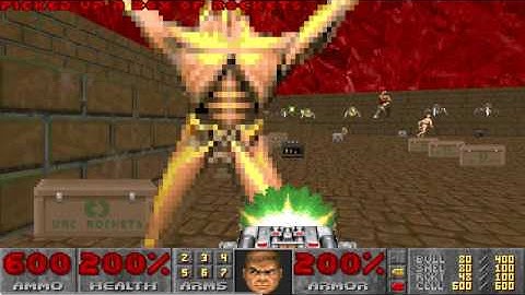 Final Doom The Plutonia Experiment Map32 UV Speed in 52s by Kimo Xvirus