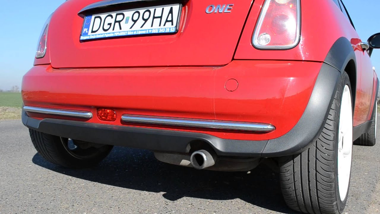 MINI ONE R50 1.6 90HP Sound - YouTube