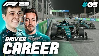 BEAUTIFUL TEAM WORK 😍 F1 25 Driver Career | Round 5 Saudi Arabian GP