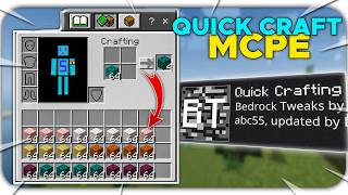 Best Quick Craft Addon for MCPE  1.26 || MinecraftPE Quick Craft screenshot 3