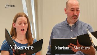 Concinnity Miserere By Marianna Von Martines