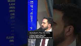 Zohran Mamdani says he will raise property taxes by 10% and draw from New York City’s Rainy Day Fund