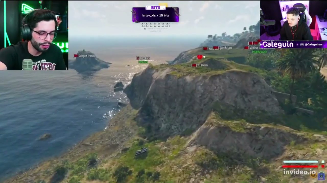 GALEGUINN$ REAGINDO AO PLAYHARD FALANDO DELE!!! GG LOUD GALEGUIN!? - CIDADE ALTA