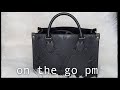 WHAT'S IN MY BAG?! | LOUIS VUITTON ON THE GO PM