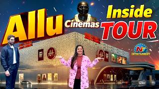 Allu Cinemas Inside TOUR | Allu Arjun || Allu Aravind || NTVENT
