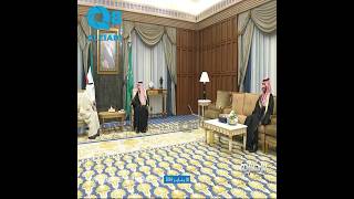خادم الحرمين الملك سلمان بن عبدالعزيز يستقبل سمو أمير دولة الكويت الشيخ مشعل الأحمد 30-1-2024